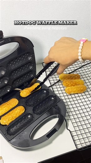 Mare kung gusto mo mg ganitong maker yung link nasa coment section🫶 #fypageシ #wafflelovers #HotdogWaffle #yummyfood #fbpost | Rosemarie T. Boco