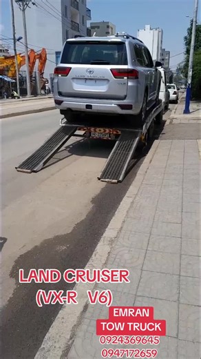#EMRAN tow truck service#TOYOTA land cruiser VX-R V6 2025#ethio car recovery#@#