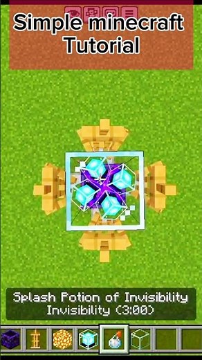 Simple minecraft Tutorial #minecraft