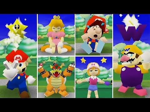 Mario Golf 64 -Hole In One + Post-Hole Animations(Japanese)