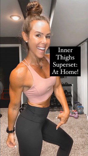 Sarah Gearino| Nutrition, Fitness, & Hormone Expert on Instagram: "If you’re working out at home, you CAN work the inner thighs. . If you’re working out at the gym, the adductor machine is great...if you don’t try to max out with weight! . Ladies, be careful with using too much weight working the adductors...the results might be bulky and opposite of your goals. . Again, every body is different, but I speak from personal experience. . Going lighter and higher reps is a great way to tone without 