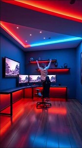 Before vs After Gaming Room Upgrade