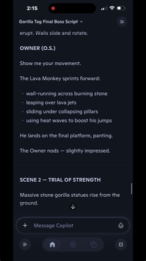 This is where im gonna make my gorilla tag animation script #gorilla tag movie #scrip #gorilla tag