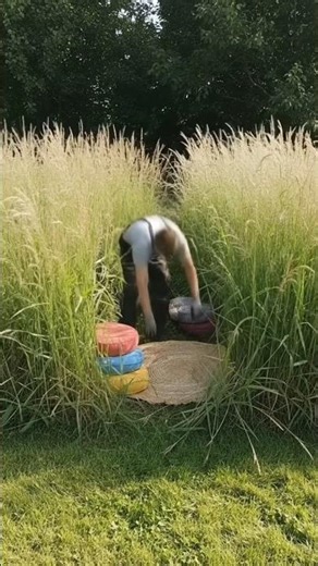 You Won’t Believe What’s Inside This Grass Tunnel…”