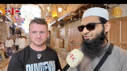 UK imam suspended after acknowledging Jewish history in Israel in Tommy Robinson interview