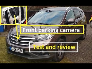 Front parking camera | How to connect and fit | Android | Test and Review | Front assist, backup