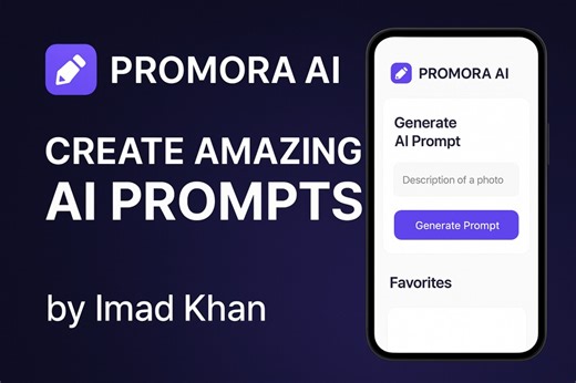 Introducing Promora AI: AI Prompt Generator for Creators | Muhammad Imad posted on the topic | LinkedIn