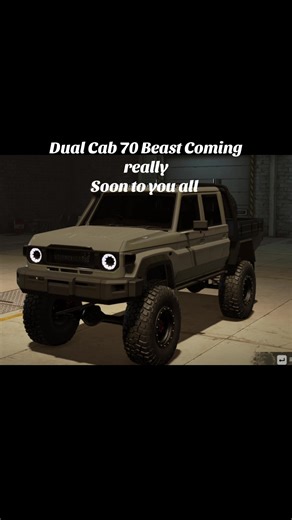 Dual Cab 70 Beast is set to release very soon… date will revealed soon. #snowrunner #gamers #tiktokgaming #snoweunnermods #snowrunnermods #phantomsnowrunner #79series #toyota #landcruiser #dualcab79 #australia