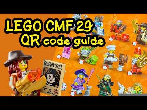 LEGO Minifigures Series 29 QR code scan guide