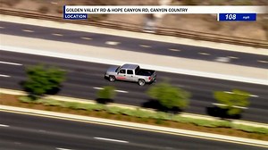 California suspect arrested following high-speed police chase