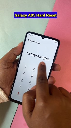Samsung A05 Hard Reset 2026 || Pattern Lock Remove #shorts