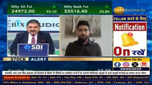 Our Joint CEO, Feroze Azeez, joins anchor Anil Singhvi on Zee Business on the channel's topic of What’s Next for Indian Markets? ▪️The cash market outlook remains positive, the derivatives market sentiment is negative due to heavy short positions in index futures. ▪️Nifty Q4 earnings have grown by 10.9% so far, slightly below expectations, suggesting a lower base for the current financial year. ▪️The recent volatility in indices is primarily driven by FII activity in the derivatives segment, rat