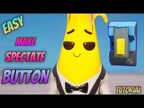 How to Make a Spectate Button in Fortnite Creative - Spectate Button [Spectator Mode]