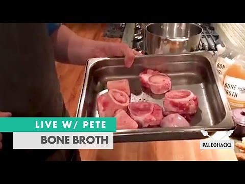 Chef Pete Makes Bone Broth | LIVE w/ PETE