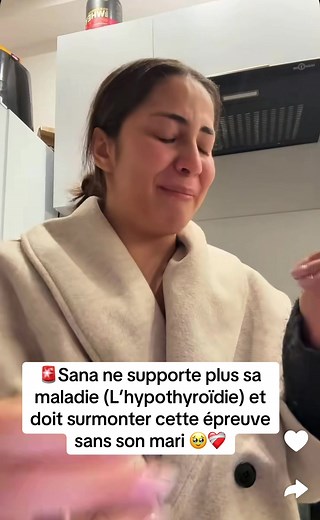 Maladie L’hypothyroïdie 💔 #sana #maladie #hypothyroïdie #courage #viral #pourtoii #fyp #fyppp