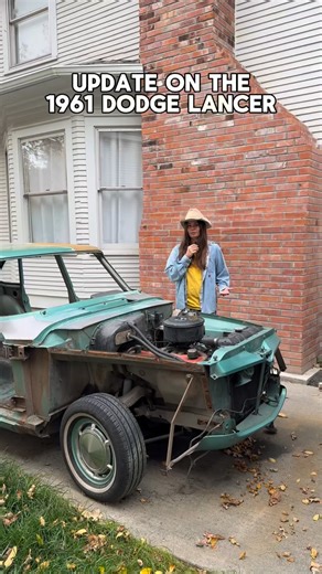2.3K views · 280 reactions | 1961 Dodge Lancer update!! #classiccar #automotive #mechanic #car #mopar | Mary Kate Teske | Facebook