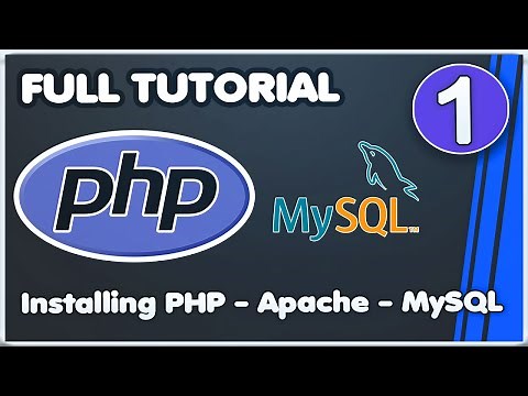 PHP 7 MySQL FULL Learn Tutorial 2019 [#1] Installing PHP - Apache - MySQL