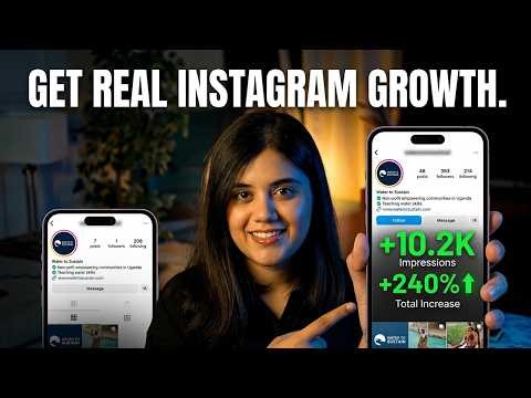 Real Instagram growth in 2026 | Before & after results