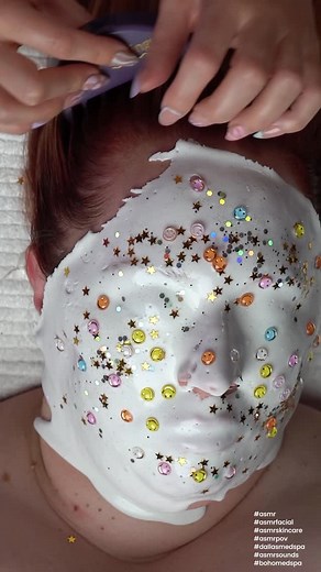 BOHO ASMR Med Spa on Instagram: "Drift into pure relaxation with our satisfying and soothing ASMR Spa Treatment session 😌✨ Comment “SLEEPCALM” for the full video 💜 @lithairdontcare #asmrfacial #asmrspa #asmrmassage #asmrforsleep #asmrsatisfying #asmrsounds #asmrhairplay #hairplay #asmrtingles #asmrspatreatment #dallasmedspa"