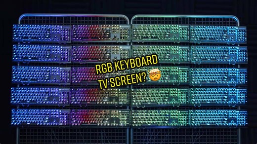 RGB Keyboard Screen: A Gaming Marvel!