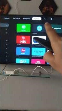 How to download apps on TV from Jio Air Fiber #shorts