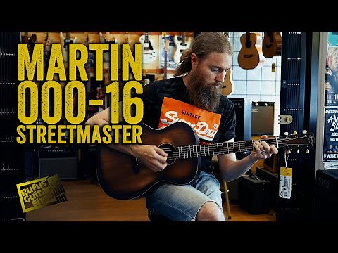 NEW Martin 000-16 Streetmaster Guitar #martin #rufusguitarshop #vancouver