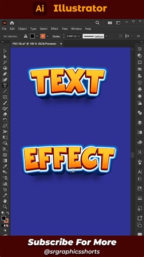 Adobe illustrator tutorial short video short tutorial #shortsvideos #short_tutorial
