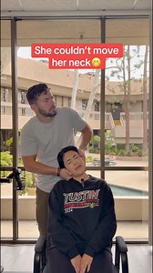 795K views · 10K reactions | She had severe neck pain. Glad I could help #chiropractor #neckpain #adjustment | The OC Chiropractor | Facebook