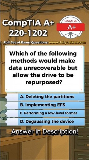 CompTIA A+ (220-1202) Exam-Style Practice Question 2026
