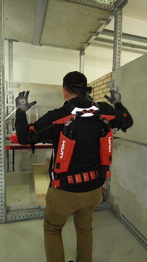 💀EXOESQUELETOS En la construcción! 🤯 #hiltiunboxed #HiltiUnboxed2023 | exoesqueleto militar