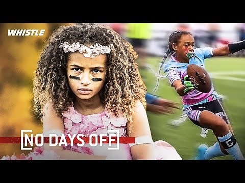 10-Year-Old FASTEST Female Football Prodigy 🔥