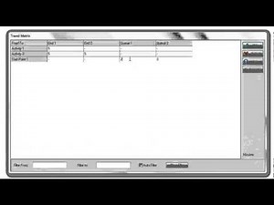 Travel Time Matrix Feature Demo in SIMUL8
