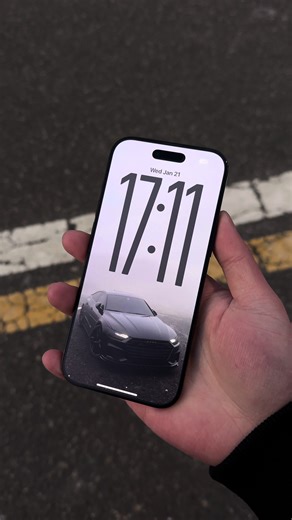 Interactive Car Live Wallpaper for iPhone