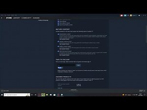 Steam 2022 - How To Add & Remove Ignored Store Tags