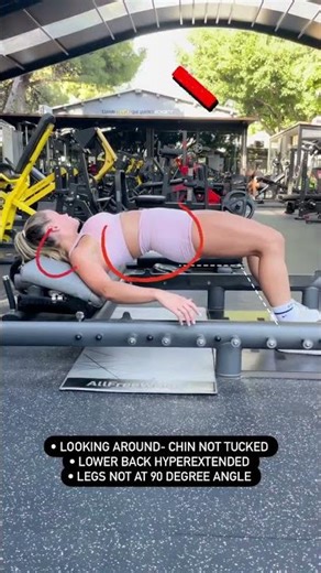 ⚡ Correct Hip Thrust Form | Avoid Back Pain & Maximize Glute Growth | ViralFit Nation #fitness