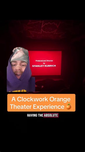 sold out A Clockwork Orange last night was quite a theater experience… #aclockworkorange #stanleykubrick #filmtok #letterboxd #moviestowatch