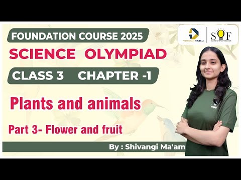 Science Olympiad Class 3 | Chapter 1- Plants and animals | SOF NSO 2025 | Science olympiad Class