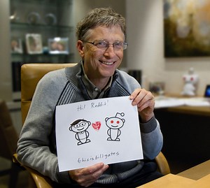 Bill Gates hits Reddit for AMA