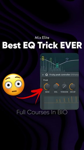 Ever wonder how to make your EQ *move* with the beat instead of sitting flat? Here’s how to take it from static to dynamic using Fruity Peak Controller. Link your EQ to the controller, invert the signal, and fine-tune the settings for real-time ducking. Your hi-hats will cut through, but never clash with the rest of your track. Simple trick, BIG difference!⁠ ⁠ Comment „hihat“ and we send you our free pack!⁠ ⁠ #MusicProducerTips #EQHacks #FLStudio #DynamicEQ #MixingEngineer #MusicProduction #Prod