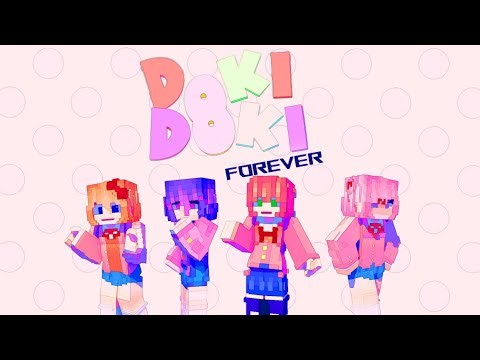 Doki Doki Forever | DDLC Minecraft Music Video [Song By ‪@OR3Omusic‬ ]