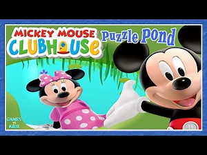 Mickey Mouse: Puzzle Pond With Mickey & Minnie - Disney Junior Game For Kids