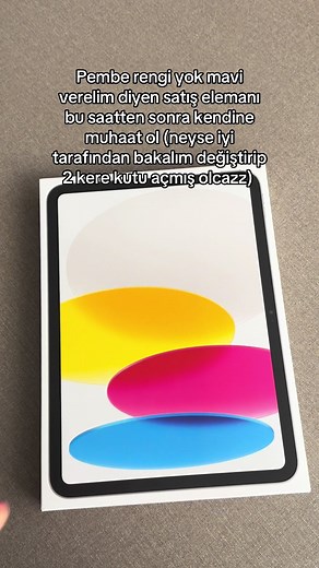 Gri iPad Kutu Açılımı: Beklenmedik Renk Şaşkınlığı