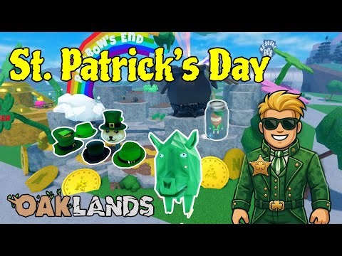 St. Patrick’s Day UPDATE in Oaklands Roblox! New Items, Event & Secrets