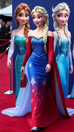 Ai Elsa frozen ❄️elsa modeling #elsa #frozen #hollywood #ai 🌺🌹