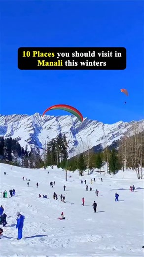 The Himalayan Stories on Instagram: "10 EPIC Places You Can’t Miss in Manali! From snowy peaks to hidden valleys to roaring rivers Manali is where adventure meets pure magic. Save this for your mountain escape! 🏔✨ #manali #thehimalayanstories #hidimbatemple #manikaran #solangvalley #ataltunnel #sissuhimachal #kullu #winterwonderland❄️ #explorepage"