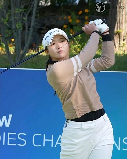 Simple and compact swing by Jihyo Jung, KLPGA tour professional