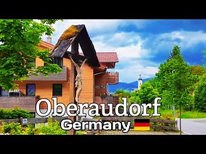 Walking in Oberaudorf 🇩🇪 | One of Bavaria’s Most Beautiful Villages 4K POV
