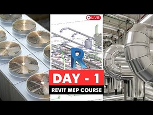 Revit MEP 2024 Latest Live Professional Course | Day - 1