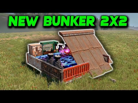 New BUNKER 2X2 In Rust 2025 / Rust Base Design