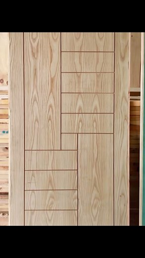 #Pressing door Ladika Opalocka new latest design Bahar Sele Patti Laga Keke Bana original red Oak Palai KF furniture Karachi Gulshan MMR# | KF Furniture